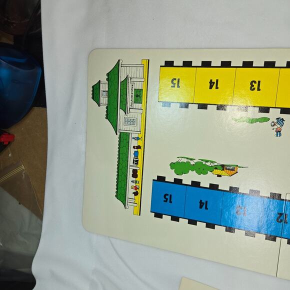 Houghton Mifflin Get Set Games for Beginning Readers 1972 Sentence Train Complet - Picture 16 of 16